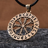 Bronze Vegvisir Pendant nz