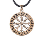 Bronze Vegvisir Pendant nz