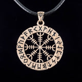 Bronze Vegvisir Pendant nz