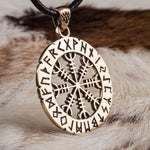 Bronze Vegvisir Pendant nz
