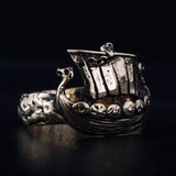 Bronze viking ring 5 (49.32 mm) nz