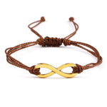 Brown infinity bracelet nz
