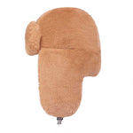 Brown ushanka with lining nz