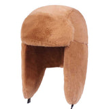 Brown ushanka with lining nz