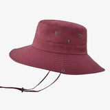 Bucket hat with adjustable drawstring Red nz