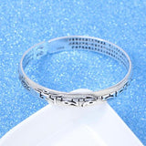 Buddhist bangle Silver nz