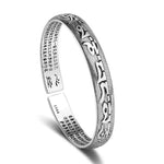 Buddhist bangle Silver nz