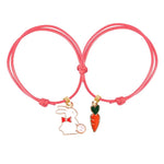 Bunny friendship bracelet Red nz