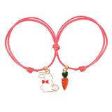 Bunny friendship bracelet Red nz