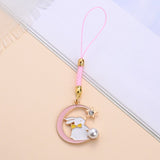 Bunny phone charm Pink nz