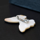 Butterfly brooch Grey nz
