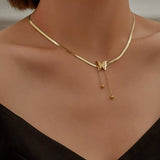 Butterfly choker necklace nz