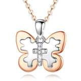 Butterfly cross necklace nz