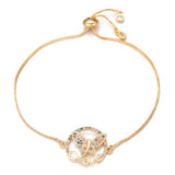 Butterfly Love Bracelet Gold nz