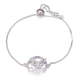 Butterfly Love Bracelet Silver nz
