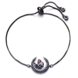 Butterfly Moon Bracelet Black nz