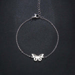 Butterfly Stainless Steel Bracelet nz