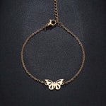 Butterfly Stainless Steel Bracelet nz