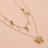 Butterfly star necklace nz