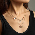 Butterfly star necklace nz