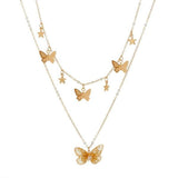 Butterfly star necklace nz