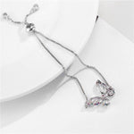 Butterfly zirconia bracelet nz
