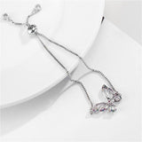 Butterfly zirconia bracelet nz