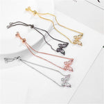 Butterfly zirconia bracelet nz