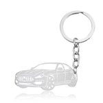 Car Keyring Silver 11 nz