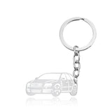 Car Keyring Silver 3 nz