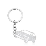 Car Keyring Silver 9 nz