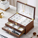 Carved Wood Jewellery Organiser nz