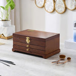 Carved Wood Jewellery Organiser nz