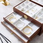 Carved Wood Jewellery Organiser nz