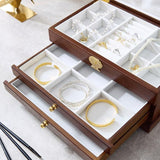 Carved Wood Jewellery Organiser nz