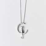 Cat And Moon Pendant nz
