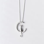 Cat And Moon Pendant nz