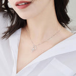 Cat crescent moon necklace nz