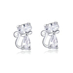 Cat crystal earrings nz