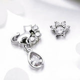 Cat diamond earrings nz