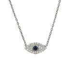 Cat eye necklace Silver nz