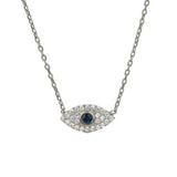 Cat eye necklace Silver nz