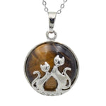 Cat eye tiger’s necklace nz