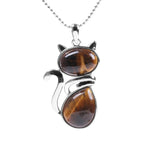 Cat gemstone collar Eye of the tiger nz