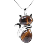 Cat gemstone collar Eye of the tiger nz