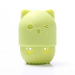 Cat makeup sponge holder Green nz