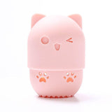 Cat makeup sponge holder Pink nz