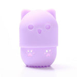 Cat makeup sponge holder purple nz