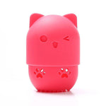 Cat makeup sponge holder red nz