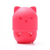 Cat makeup sponge holder red nz
